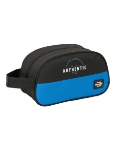 Safta Blackfit8 Underground Neceser de 5L - Cremallera - Asa Lateral - Adapatable a Carro - 260x120x150mm - Color Negro y Azul