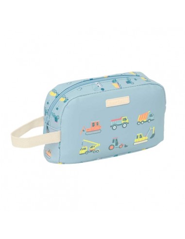 Safta Gruas Portadesayunos Termico de 1.7L - Interior Forrado en Aluminio - 215x65x120mm - Color Azul Claro