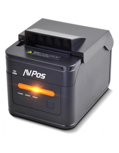 AVPos AVP-K46W Impresora Termica Tickets de Cocina K46W - Avisador Luz y Acustico - Cubierta Resistente Agua-Aceite y Polvo
