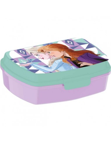 Safta Frozen Spirit Sandwichera - PVC sin BPA - Rectangular - Color Morado