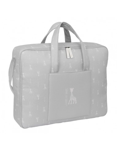 Safta Sophie la Girafe Mum Maleta de Bebe de 28L - Cremallera Doble - Bolsillos Internos - Forrada y Acolchada - Bandolera