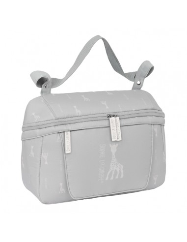 Safta Sophie la Girafe Mum Bolso de 7.82L - Adaptable al Carrito - Cremallera - Bolsillo para Toallitas - Interior Forrado -