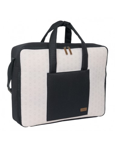 Safta Miffy Mum Moon Maleta de Bebe de 28L - Cremallera Doble - Bolsillo Frontal - Bolsillos Internos - Interior Acolchado -