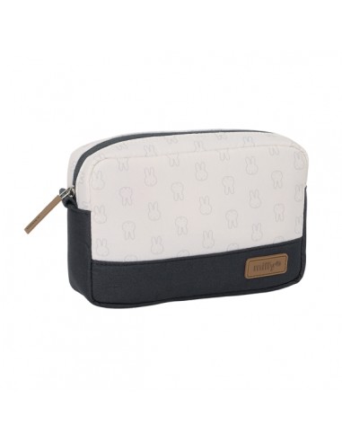 Safta Miffy Mum Moon Neceser de 1.43L - Compartimento con Cremallera - Material Reciclable - Repele el Agua - Ideal para