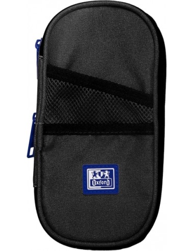 Oxford B-Max Estuche Portatodo Expandible - 1 Compartimento de Gran Capacidad - 2 Bolsillos Exteriores - Fabricado en