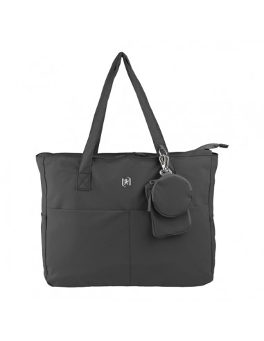 Oxford Endless Tote Bag 14L - Amplio Compartimento - 9 Bolsillos - Incluye Neceser Interior-Monedero y Tarjetero - Color