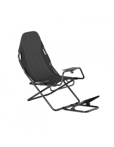 Cromad Slim Racing Seat Asiento Simulador de Carreras - Soporte para Pedales y Volante Ajustables - DiseÃ±o Plegable