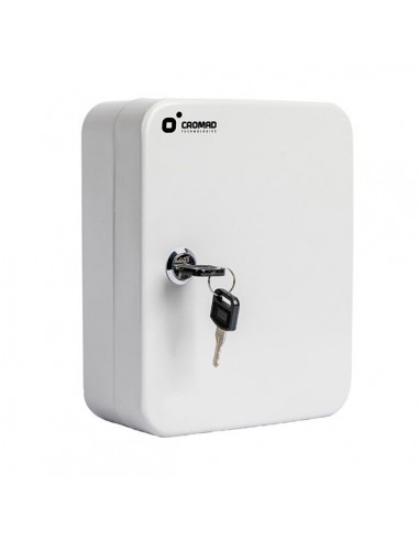 Cromad CR1227 Armario de Seguridad Para Llaves - Cerradura de Llave - 20 Ganchos Metalicos - Instalacion Mural Sencilla -