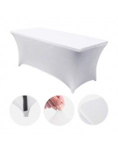 Sungarden Funda Para Mesa de Resina 180x74x74cm - Color Blanco