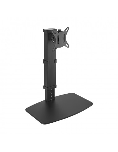 Aisens Soporte de Mesa ECO para Monitor 17"-32" - Ajustable en Altura-Giratorio e Inclinable - Peso Max. 8kg - Vesa 100x100mm