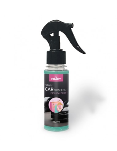 Prady Ambientador Coche Fashion Shop - Frasco de 100 ml - Spray Pulverizador