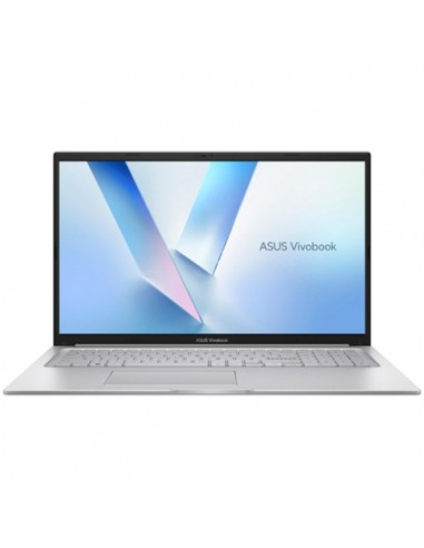 Asus VivoBook 17 Portatil 17.3" Intel Core 5-120U - 16GB - 1TB SSD - Windows 11 Home - Color Plata - Teclado QWERTY (ES)