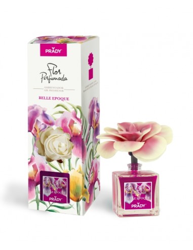 Prady Ambientador Flor Perfumada Belle Epoque - Frasco de Cristal 90ml