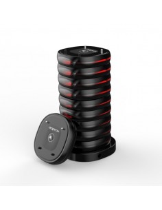 Approx Customer Caller Avisador de Clientes - Base de Carga - 10 Unidades - 400m Alcance --Color Negro