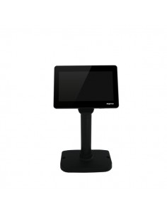 Approx Visor de Cliente LCD para TPV - 7" - Altura Regulable - Color Negro