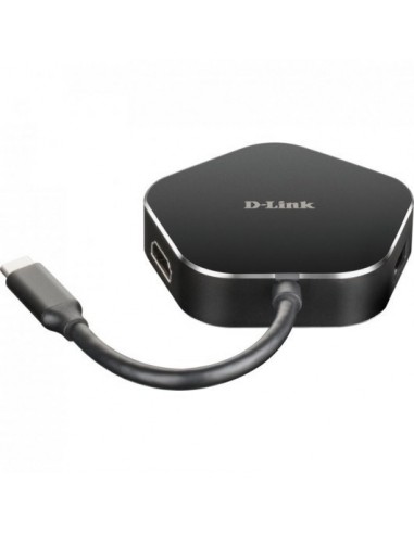 D-Link Hub USB-C a HDMI-USB-C-2x USB 3.0