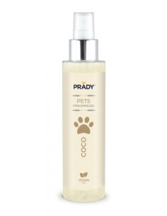 Prady Perfume Para Mascota Coco - Frasco de 150 ml - Spray Pulverizador