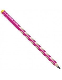 Stabilo Easygraph Lapiz de Grafito - Mina HB de 3.15mm - DiseÃ±o Ergonomico - Uso Zurdo - Color Rosa