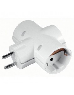 Elbat Adaptador Universal de 3 Tomas - Proteccion Infantil