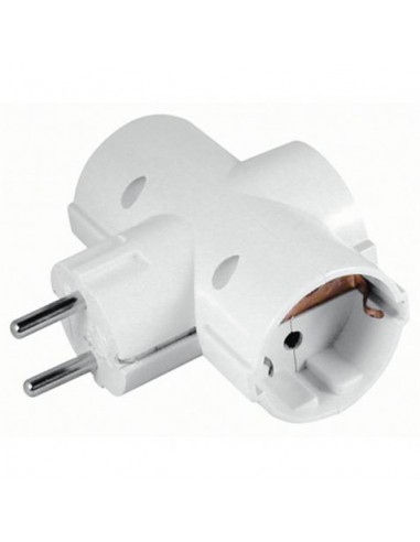 Elbat Adaptador Universal de 3 Tomas - Proteccion Infantil