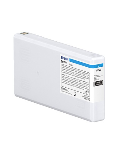 Epson T55W2 Cyan Cartucho de Tinta Original - C13T55W200