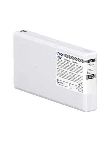 Epson T55W8 Negro Mate Cartucho de Tinta Original - C13T55W800