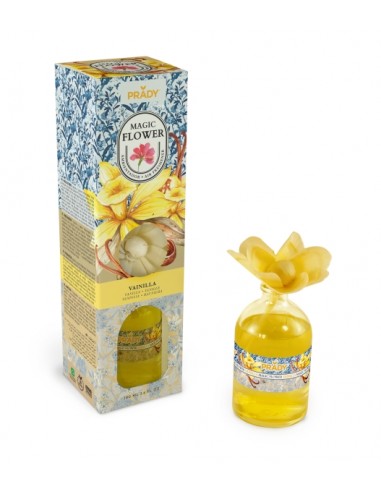 Prady Ambientador Magic Flower Vainilla - Frasco de Cristal 100ml