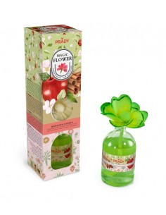 Prady Ambientador Magic Flower Manzana Canela - Frasco de Cristal 100ml