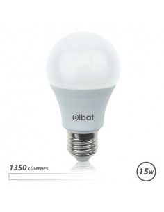 Elbat Bombilla LED A60 15W E27 1350lm - 4000K Luz Blanca