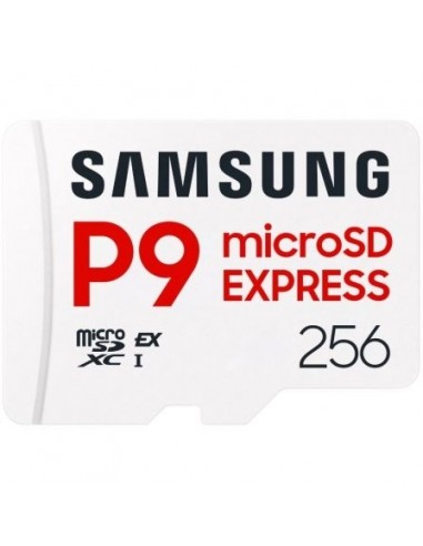 Samsung P9 Tarjeta Micro SDXC Express 256GB UHS-I V30 A1 800MBs
