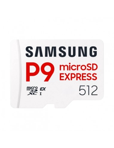 Samsung P9 Tarjeta Micro SDXC Express 512GB UHS-I V30 A1 800MBs