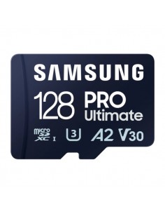 Samsung PRO Ultimate Tarjeta Micro SDXC 128GB UHS-I U3 A2 V30 con Adaptador SD