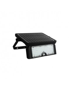 Elbat Foco Led Solar Multifuncion 10W - 1150LM - Luz Fria 6000K - Sensor de Movimiento