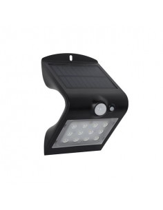 Elbat Aplique Led Solar Doble Iluminacion 1.5W - 220LM - Luz Fria 6000K - Luz Calidad 3000K - Sensor de Movimiento