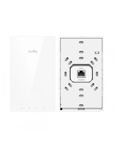 Cudy AC1200 Punto de Acceso para Pared - Doble Banda hasta 1167Mbps - WiFi 5 - Cobertura 60m2 - Soporta hasta 40 Dispositivos