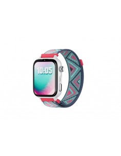 Savefamily Reloj Inteligente Infantil SaveWatch Plus 2 - Pantalla Amoled - Carcasa Blanca - Correa Silicona Lollipop