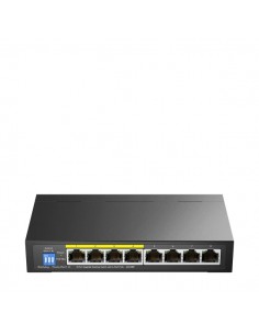 Cudy Switch 8 Puertos - Capacidad Conmutacion 16Gbps - 4x RJ45 - 4x RJ45 PoE-- Reinicio Automatico - Indicadores LED -