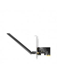 Cudy AC650 Adaptador de Red PCIe - Doble Banda - Antena Wi-Fi 5 Desmontable - Velocidad hasta 433Mbps - 72.5x45x11.6mm -