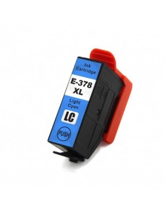 Epson 378XL Cyan Light Cartucho de Tinta Generico - Reemplaza C13T37954010 C13T37854010