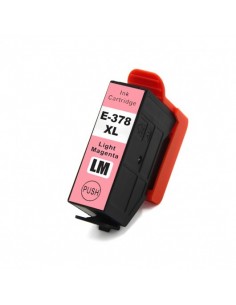 Epson 378XL Magenta Light Cartucho de Tinta Generico - Reemplaza C13T37964010 C13T37864010