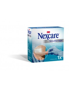 Nexcare Sensitive Esparadrapo - 25mm x 5m - Color Piel