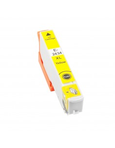Epson T2434 T2424 (24XL) Amarillo Cartucho de Tinta Generico - Reemplaza C13T24344012 C13T24244012