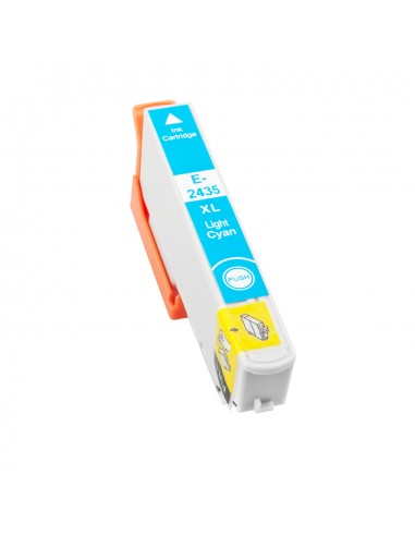 Epson T2435 T2425 (24XL) Cyan Light Cartucho de Tinta Generico - Reemplaza C13T24354012 C13T24254012