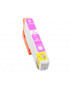 Epson T2436 T2426 (24XL) Magenta Light Cartucho de Tinta Generico - Reemplaza C13T24364012 C13T24264012