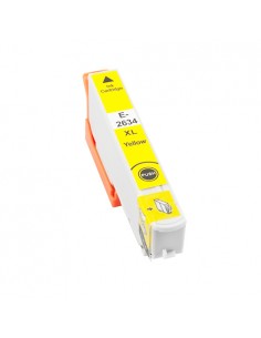 Epson T2634 T2614 (26XL) Amarillo Cartucho de Tinta Generico - Reemplaza C13T26344012 C13T26144012