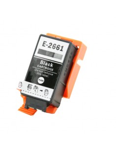 Epson T266 Negro Cartucho de Tinta Generico - Reemplaza C13T26614010