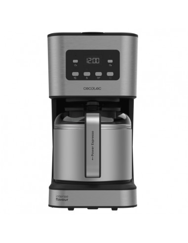 Cecotec Coffee 66 Drop and Thermo Time Cafetera de Goteo - 950W - Capacidad para 10 Tazas - Jarra Termo - LCD Retroiluminada