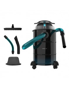 Cecotec Conga Ash 6000 EasyGo Home XL Aspirador de Cenizas y Pellet - Potencia de 1500W - Capacidad 30L - Succion 21kPa -