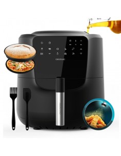 Cecotec Cecofry Rain Pack Freidora sin Aceite - 1550W - Autodosificador - Capacidad 5.5L - 8 Menus Preconfigurados - Panel