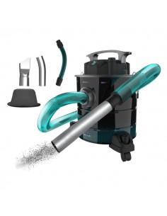 Cecotec Conga Ash 5000 Home Aspirador de Cenizas y Pellet - Potencia de 1200W - Capacidad 20L - Succion 18kPa - Ruedas y Asa